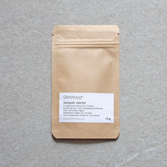 tempeh starter 15 g von mimi ferments