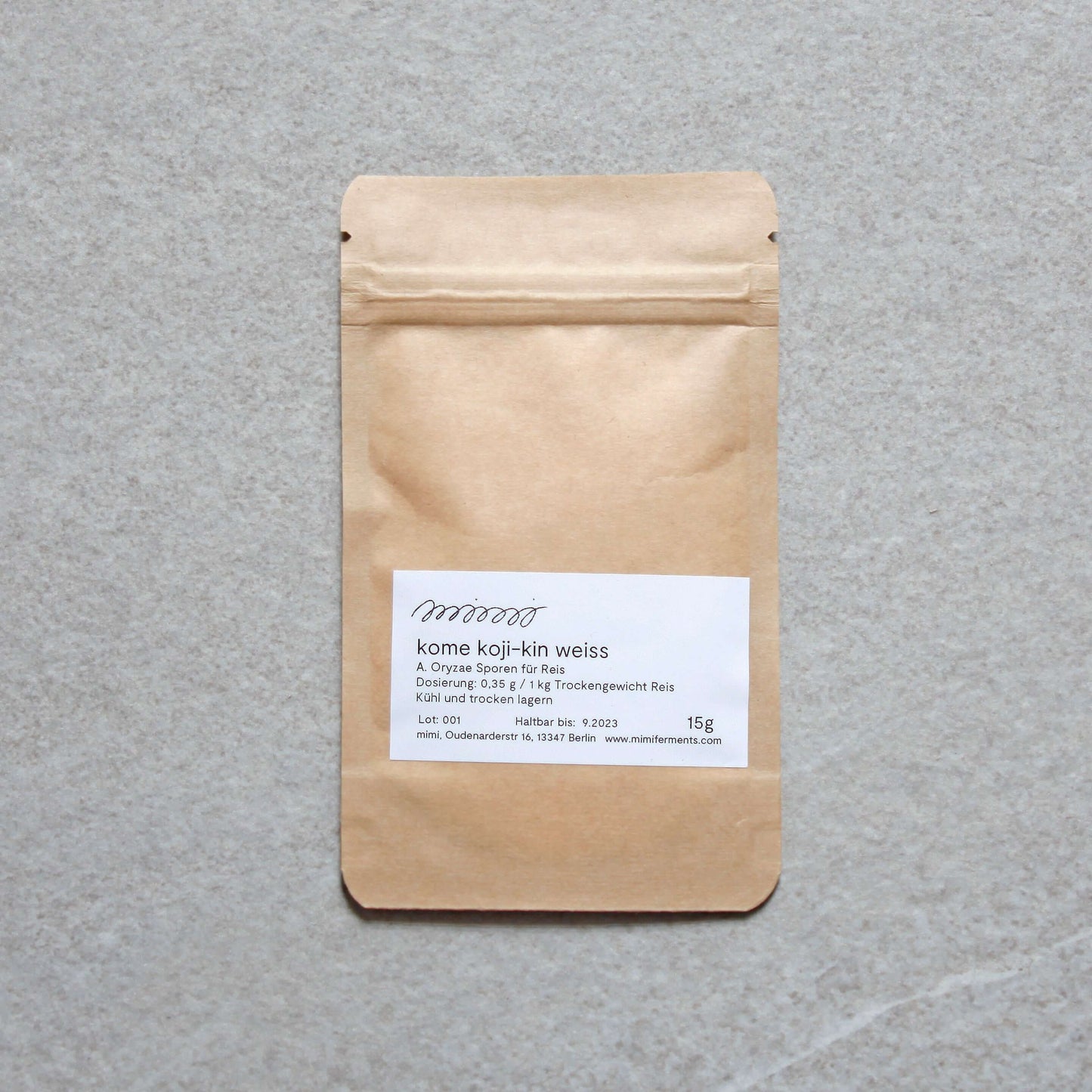 Kome Koji Sporen 1,5 g von mimi ferments