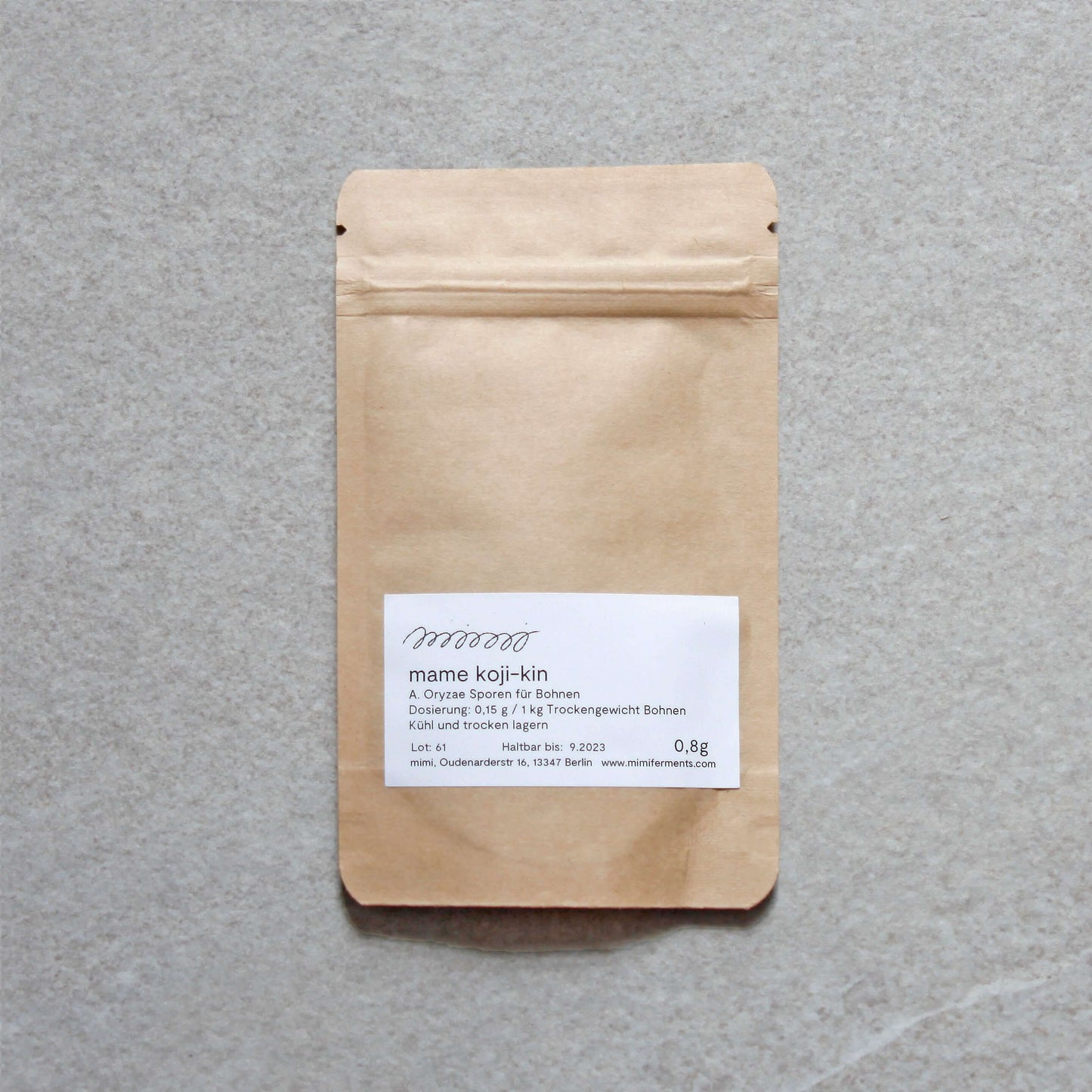 mame koji kin 0,8g von mimi ferments