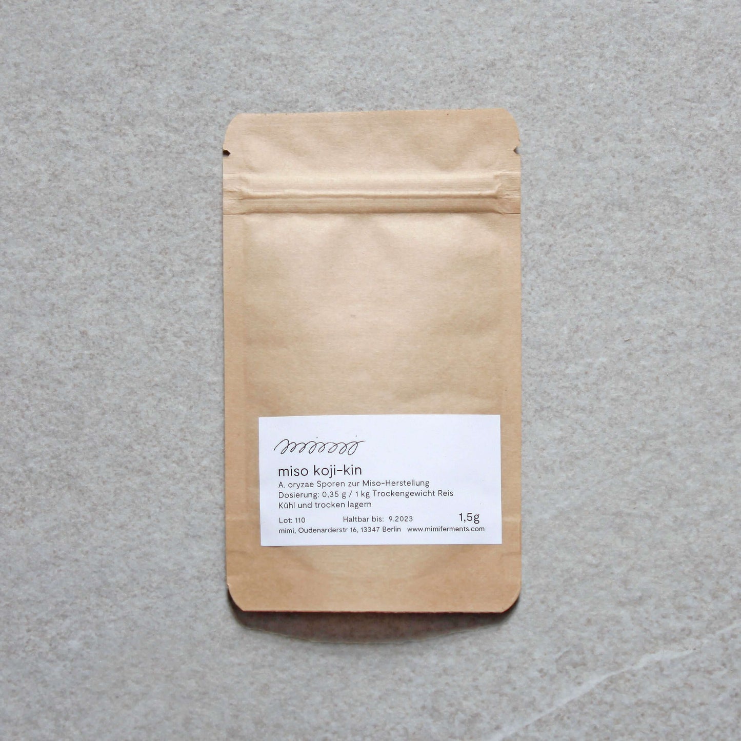Miso Koji Sporen 1,5 g von mimi ferments