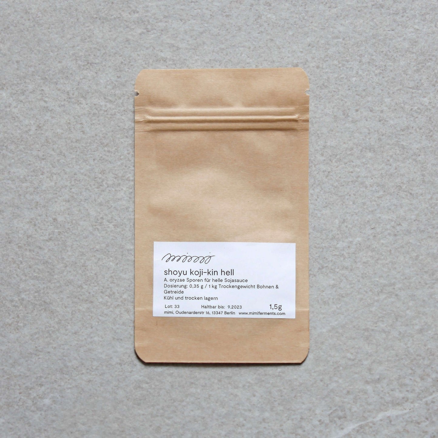 Shoyu Koji Sporen hell 1,5 g von mimi ferments