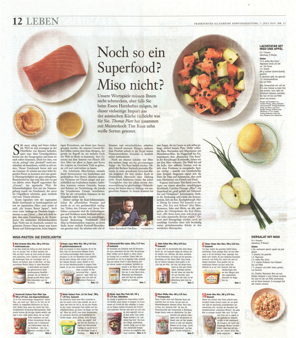 Testsieger shiro miso Test
