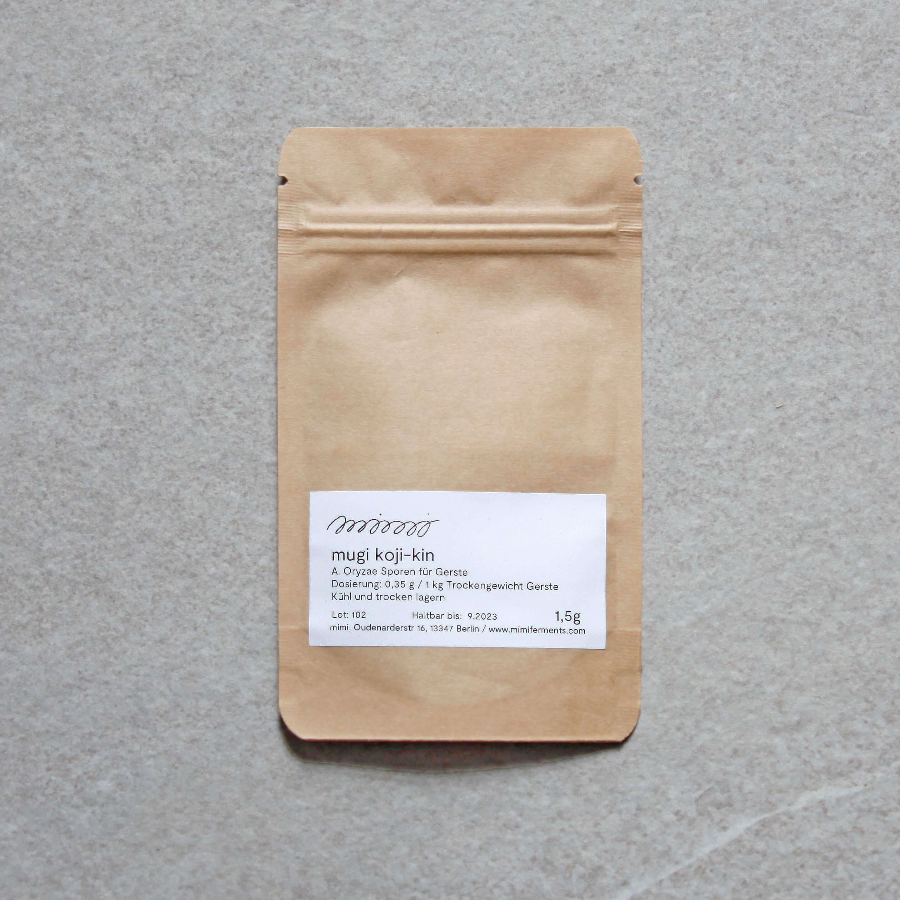 Mugi Koji Sporen von mimi ferments
